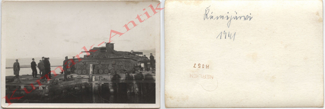 Foto Wehrmacht Finnland Kemijärvi Front combat P