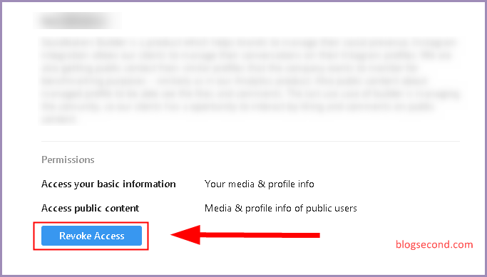 Menghapus Otorisasi Aplikasi Pihak Ketiga di Instagram