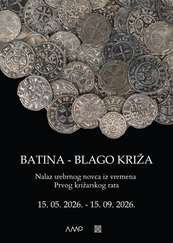 AMZD – Izložba ‘Batina – Blago križa: Nalaz srebrnog novca iz vremena Prvog križarskog rata’ [PRESS]