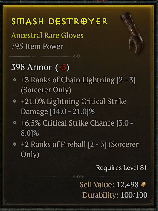 Chain Lightning Sorc Gloves Topic D Jsp