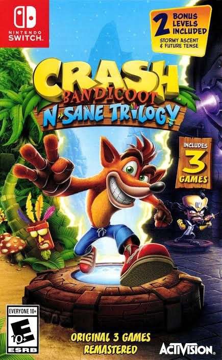 Nintendo eshop argentina: Crash Bandicoot N Sane Trilogy (impuestos incluidos) 