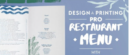 Design a Printing Pro Restaurant Menu with Indesign and Photoshop