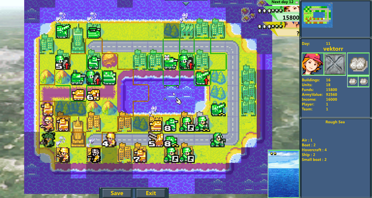 Commander Wars Screenshot (1)