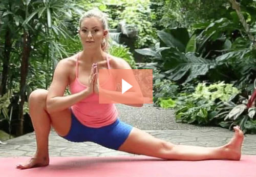 YogaBurn 12 Week Yoga Challenge Logo