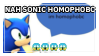 NAH SONIC HOMOPHOBIC!!