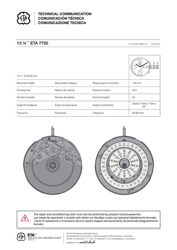 ETA 7750
