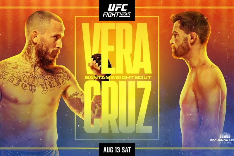 Резултати от UFC on ESPN: Вера - Крус