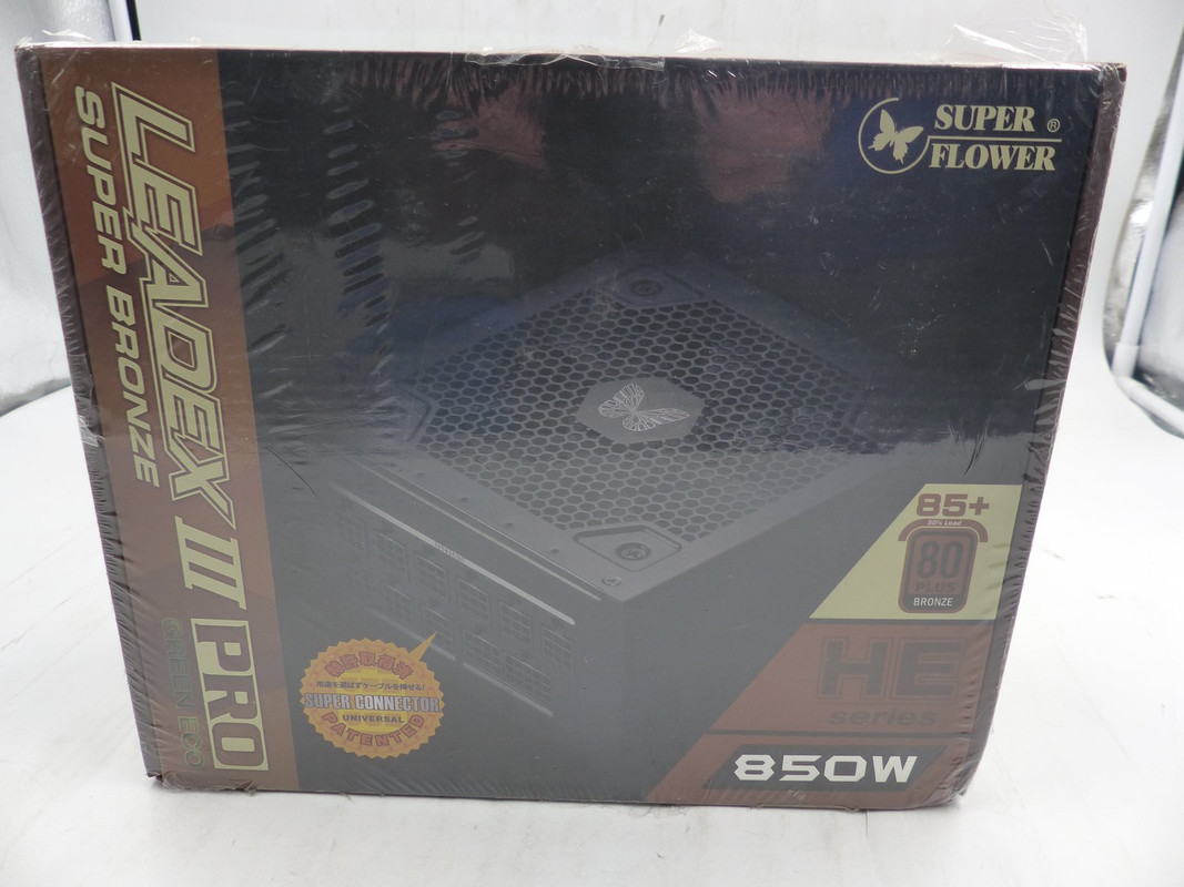 SUPERFLOWER SF-850R14HE LEADEX III PRO 850W SUPER BRONZE PC POWER SUPPLY