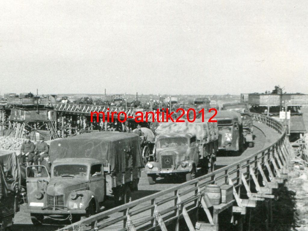 LKW, Rundstedt Brücke, Rückzug aus Krementschuk,