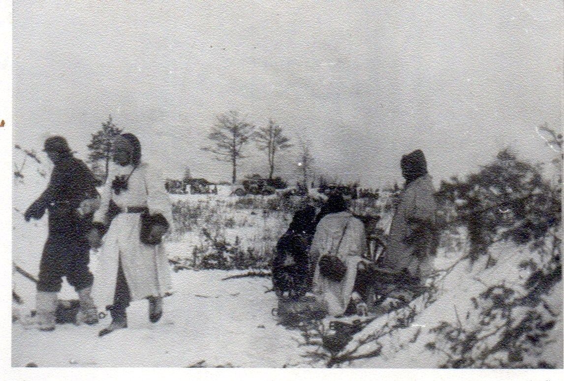 Orig Fotos Deutsche Leichte Geschütz im Einsatz4