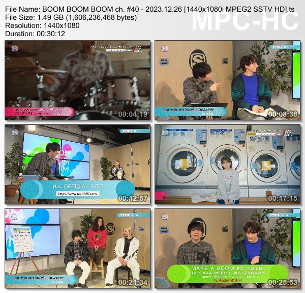 [TV-Variety] BOOM BOOM BOOM ch. #40 (SSTV 2023.12.26)