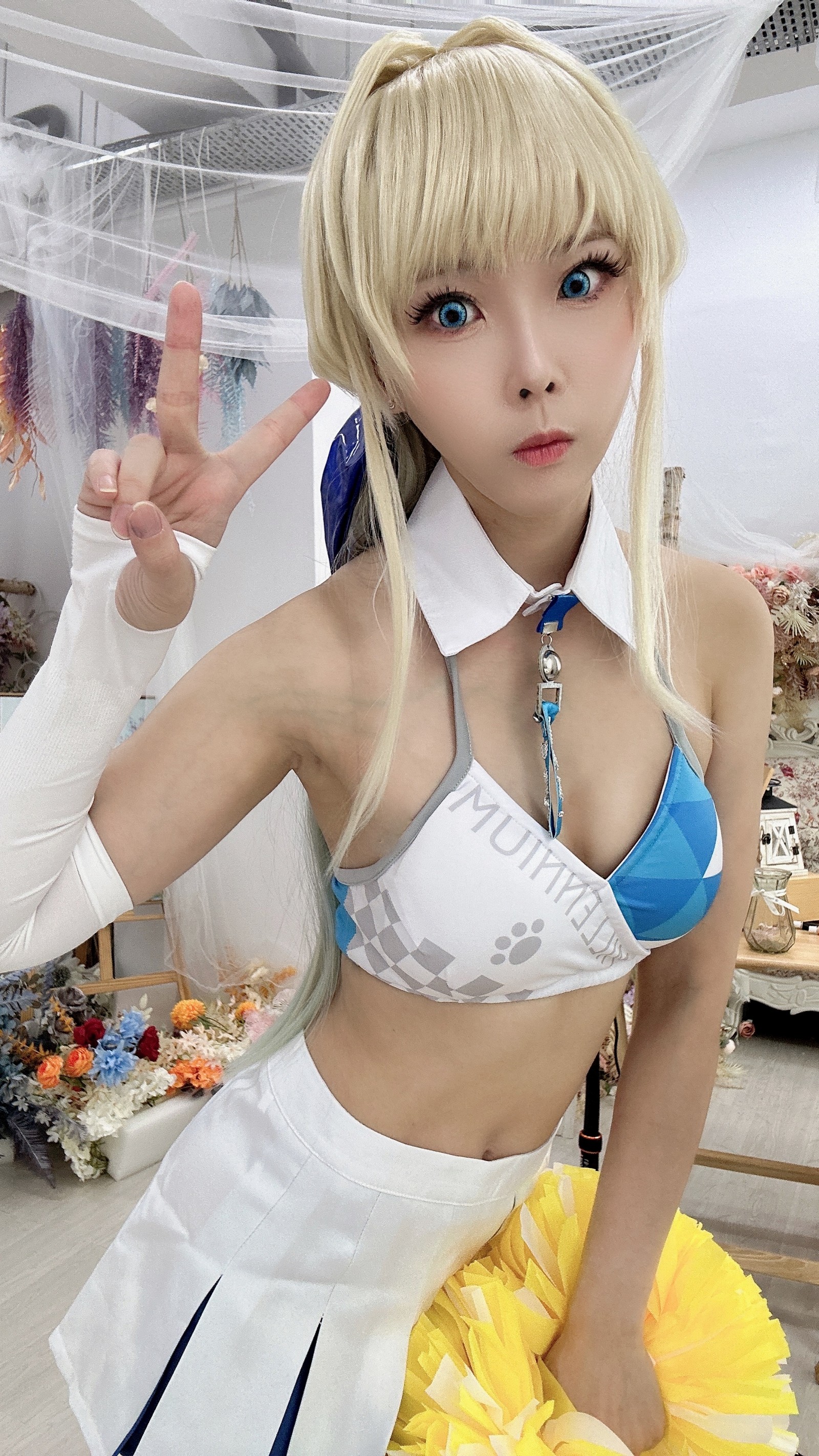 Maou Mo – Cheerleader Toki 啦啦队 Cos 写真（21P-70.3M）青春活力风插图8