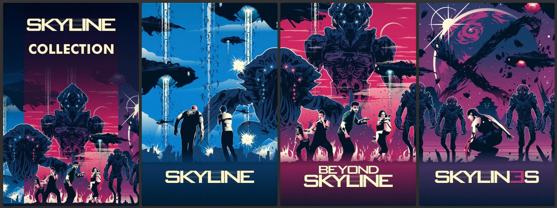 Skyline - Trilogía Completa (2010-2020) [1080p] [x264]