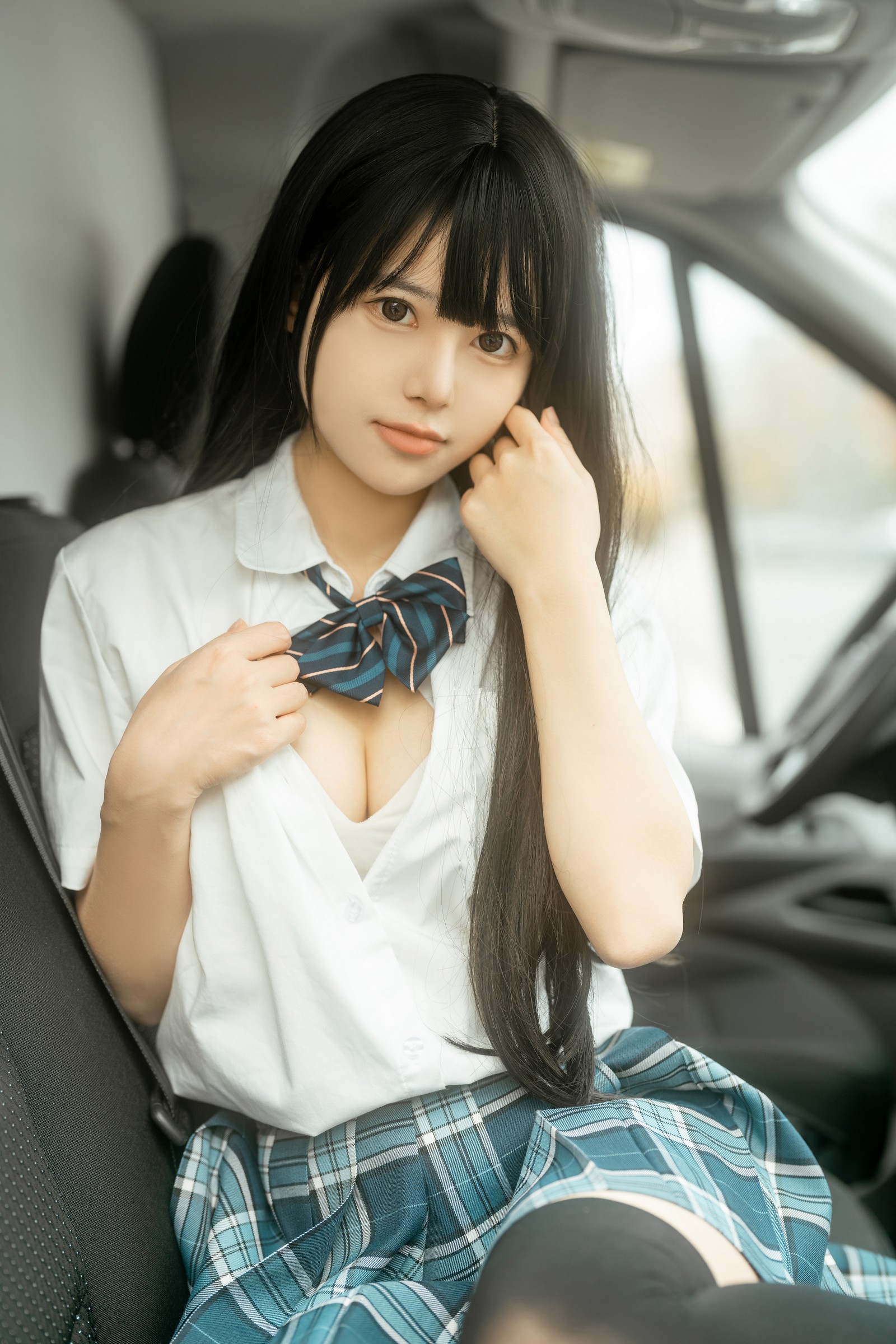 rua阮阮 房车 JK 校服 写真集｜户外校园风高清摄影（41P｜445MB）插图7