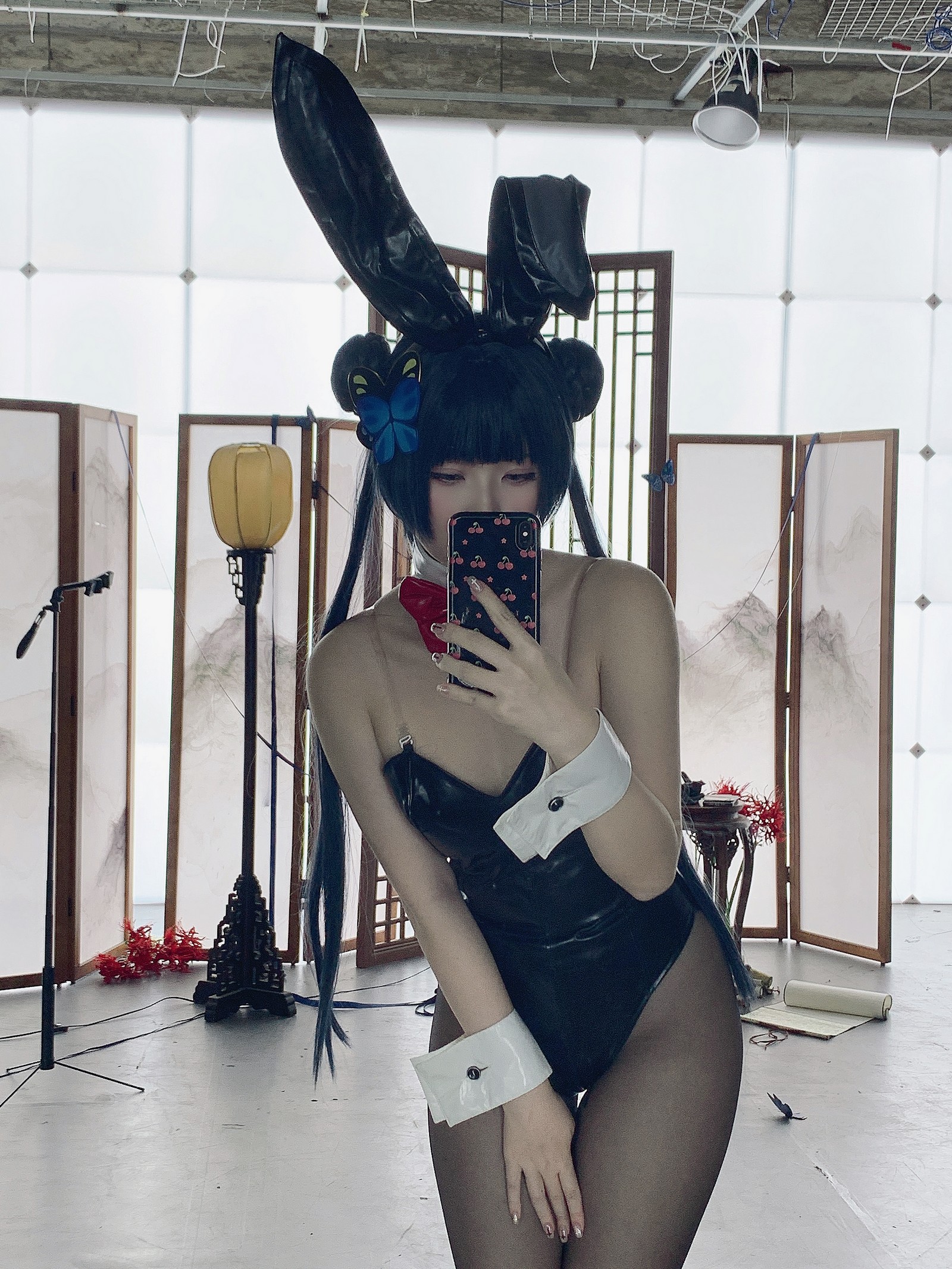 屿鱼 Yuyu 蔚蓝档案 龙华妃咲 兔女郎 Cosplay 写真集（40P｜268MB）插图8