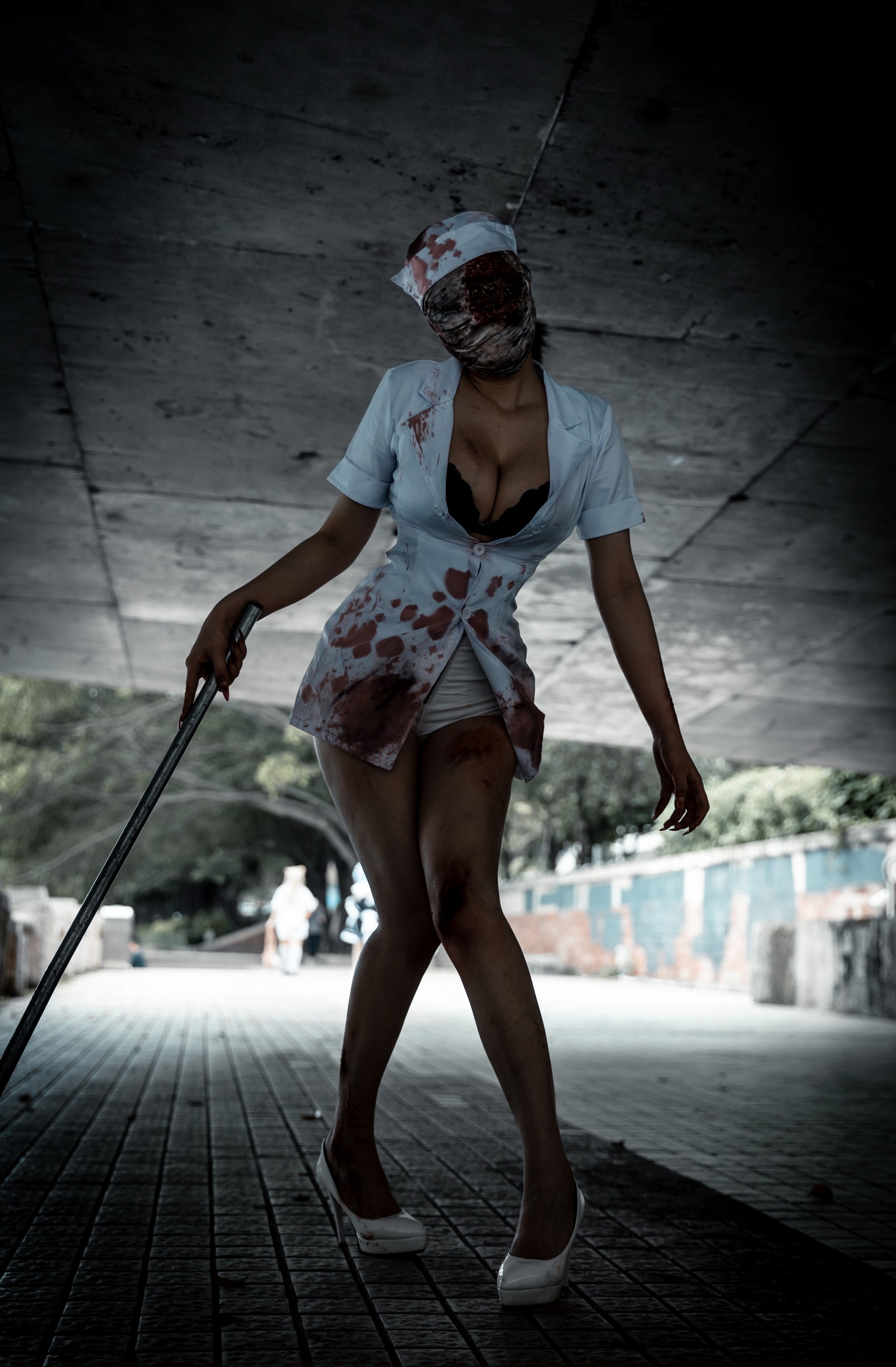 兔胖胖min – 寂静岭 丧尸护士 Cosplay 高清写真集（41P-249MB）恐怖题材插图7