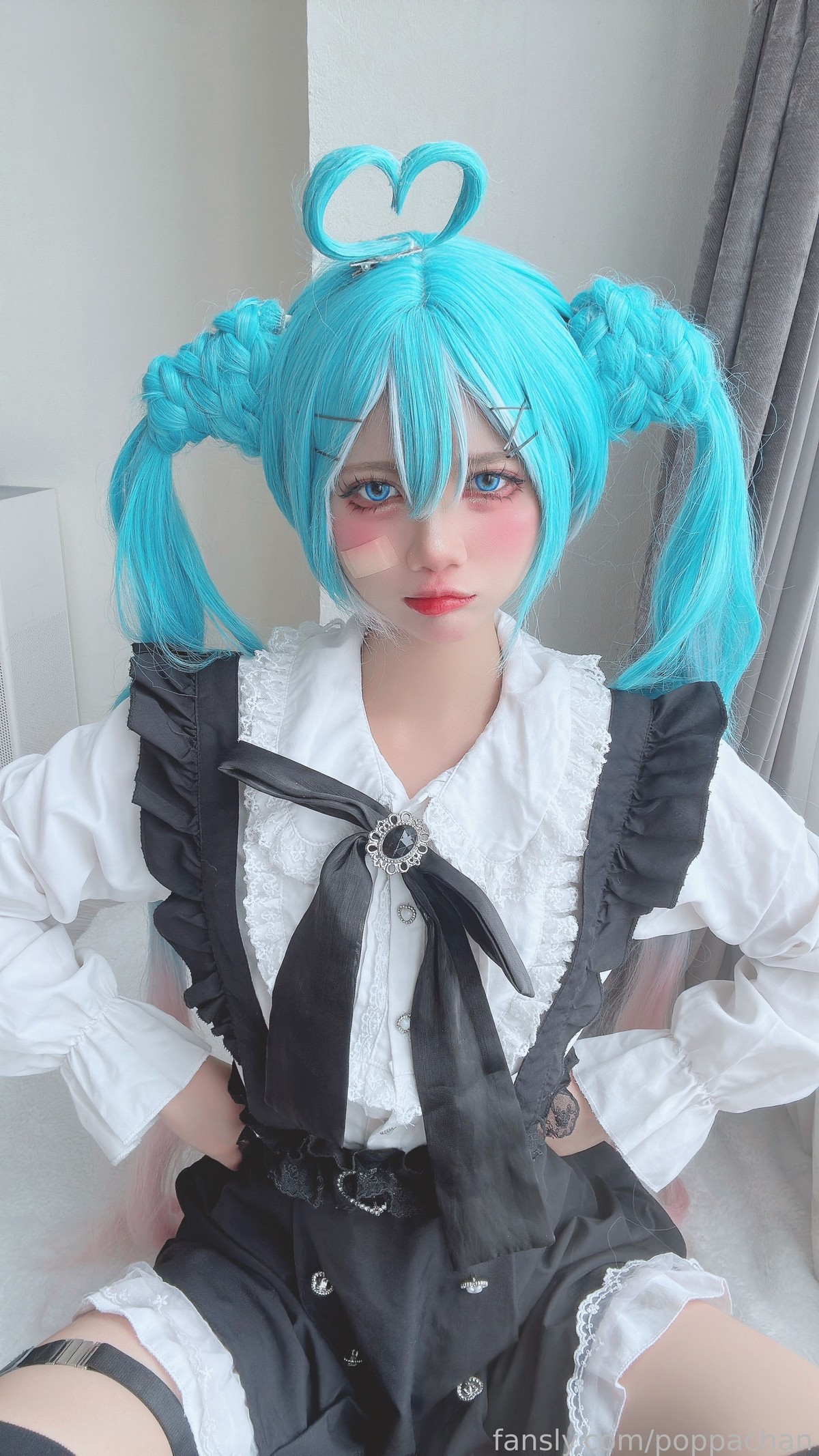 PoppaChan Hatsune Miku Cosplay Set – 22 Photos 40MB插图