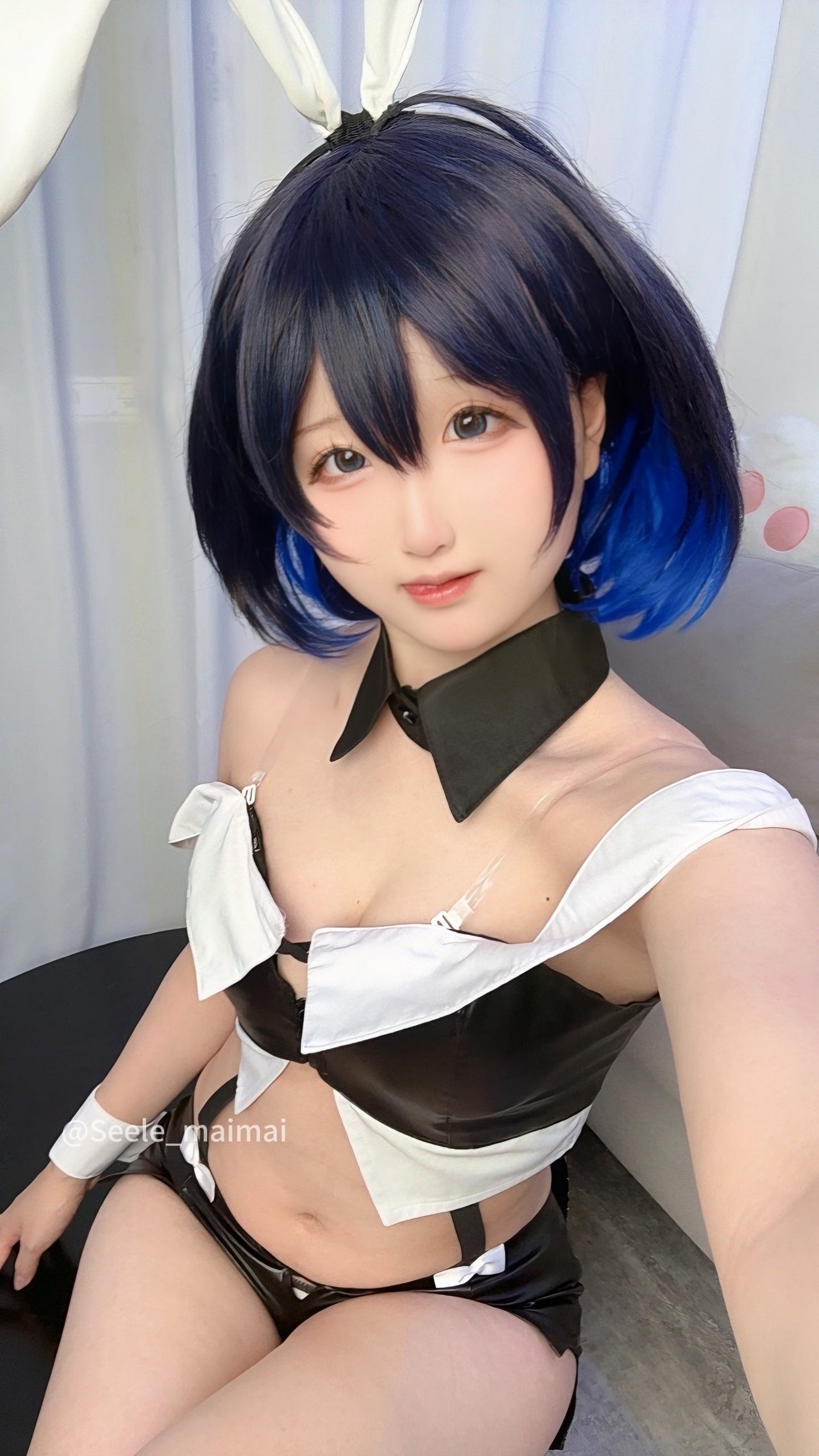 Seele麦麦兔女郎希儿 Cosplay 写真集｜崩坏3高质量高清图包（83P-147.3M）插图
