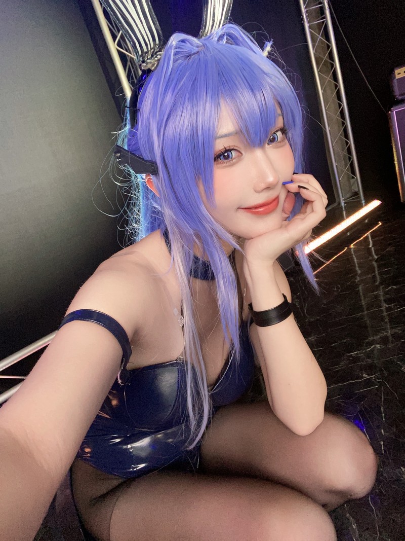 切切Celia 花园兔女郎 Bunny Cosplay 高清写真图集 41P插图8