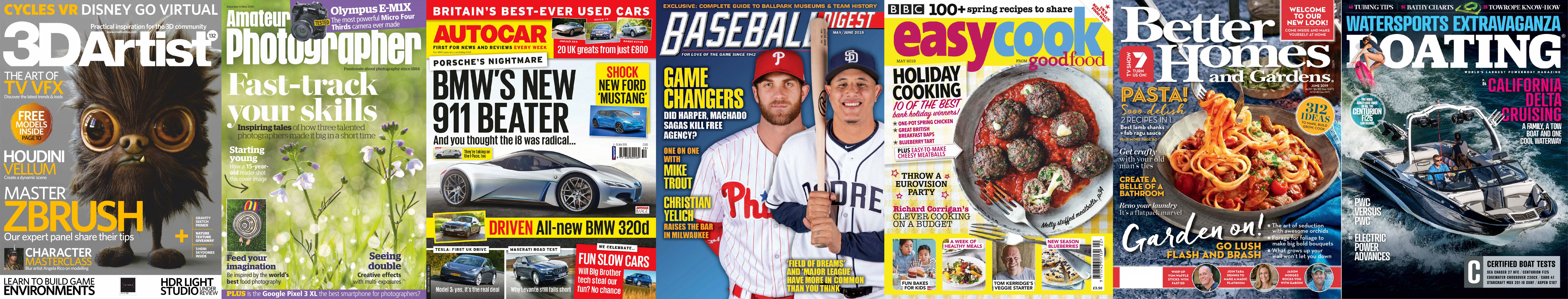 Assorted Magazines - May 9, 2019 Assorted Magazines - May 9, 2019