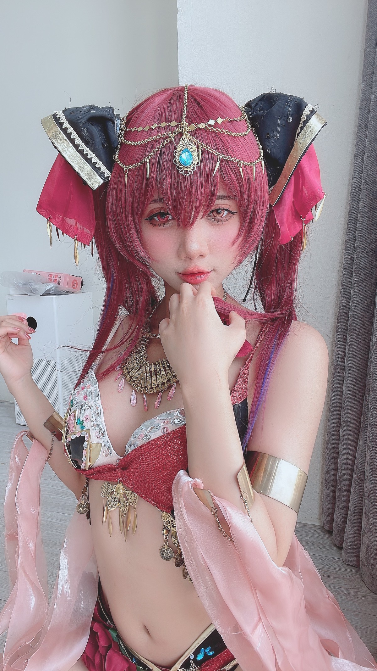 PoppaChan Houshou Marine Dance Version – 109 Photos 9 Videos 1.12GB插图1