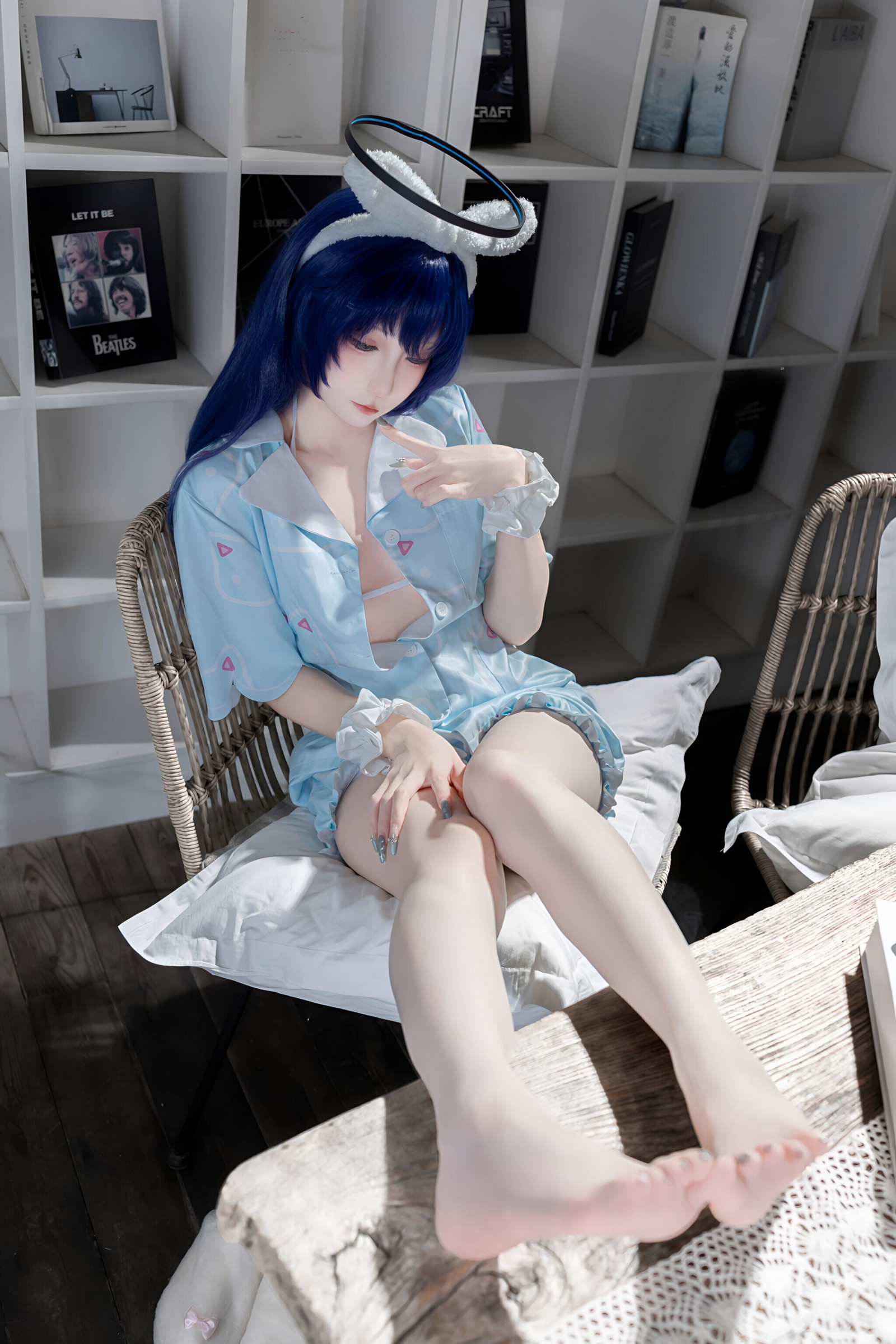纸悦Etsu_ko《优香睡衣》居家风私人写真｜温柔系图集[35P-209M]插图9