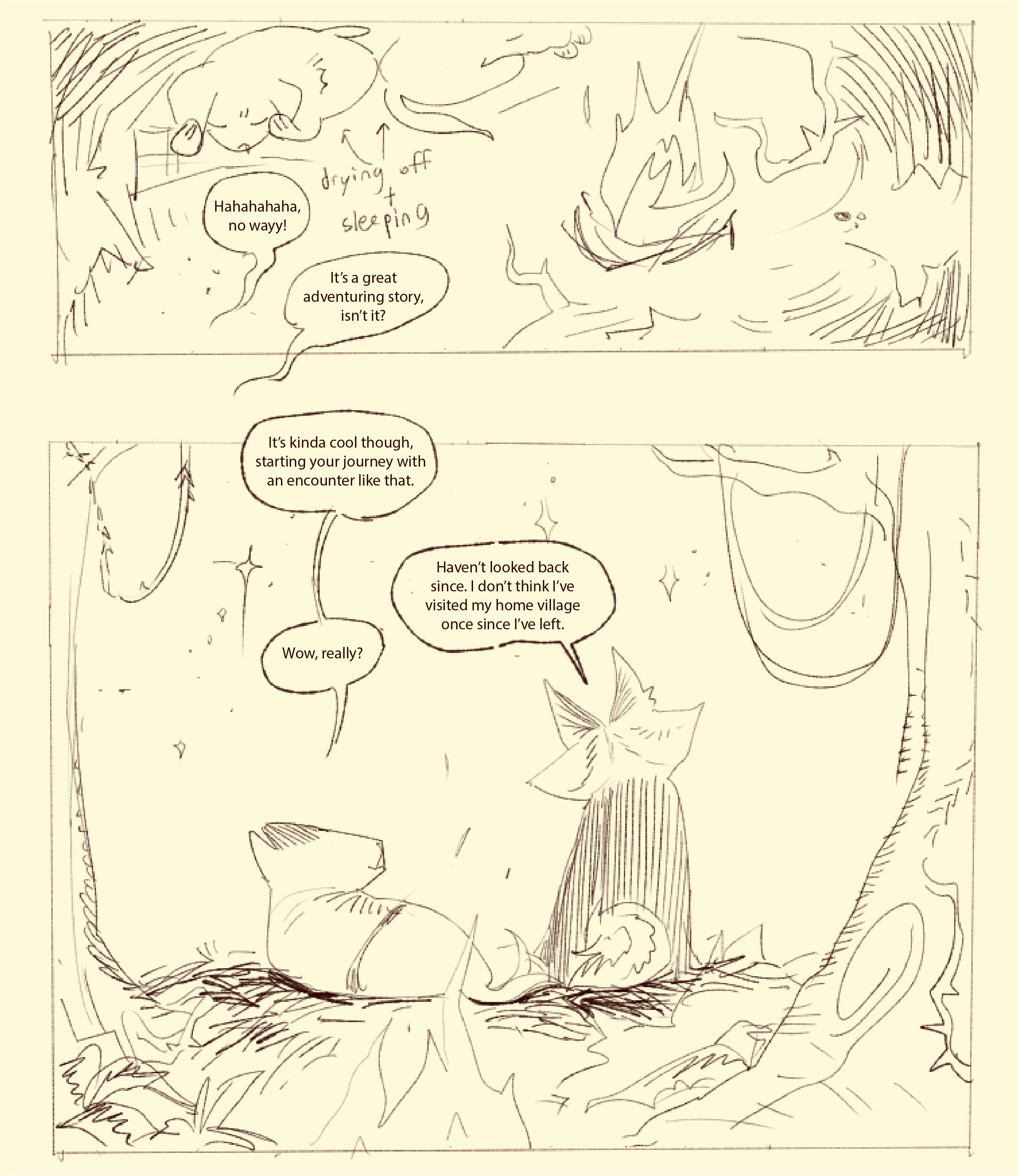 a page from my most recent comic