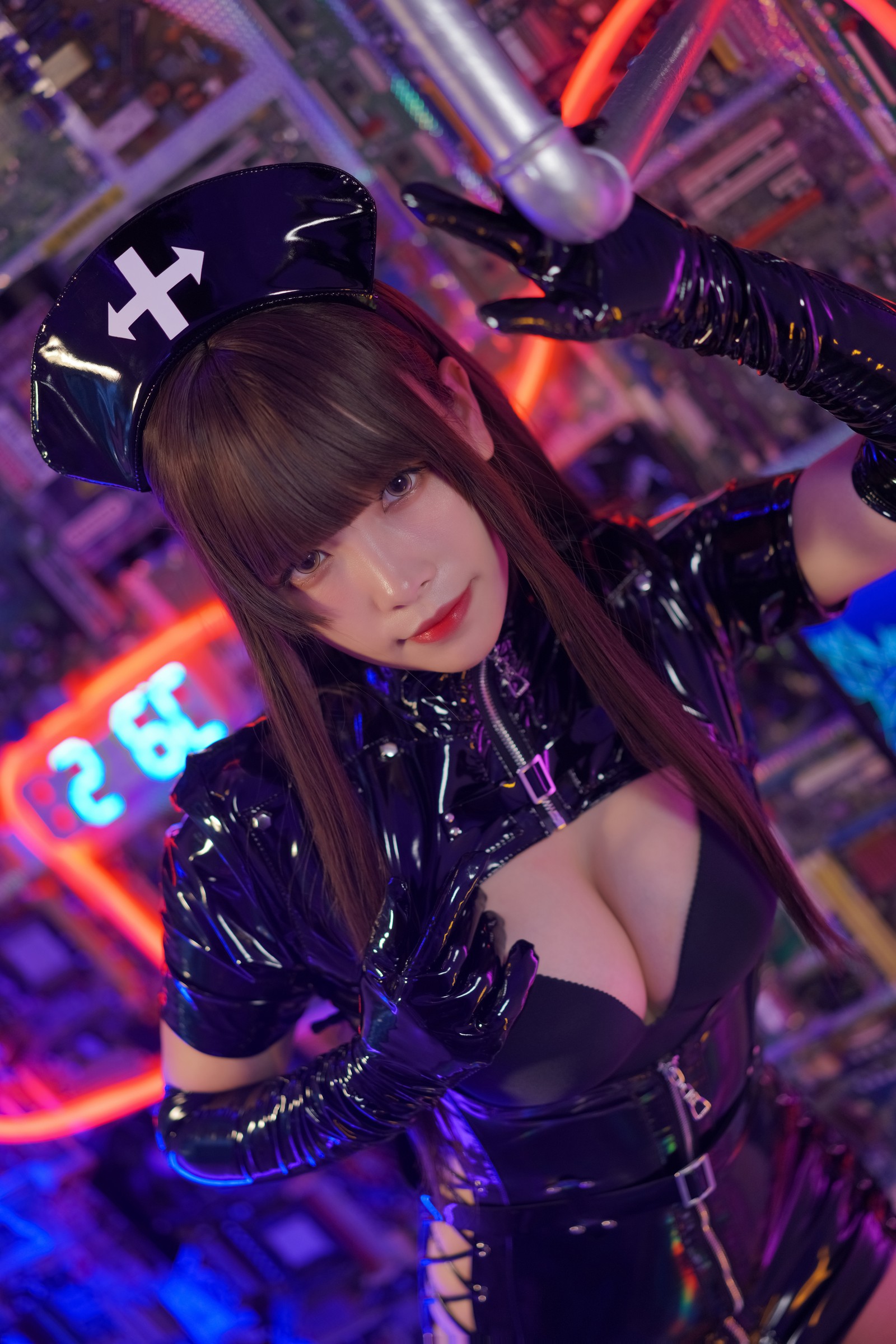 Neko-薇薇 暗黑护士 Cosplay 写真＋视频合集｜高清大图（54P｜5V｜543MB）插图4