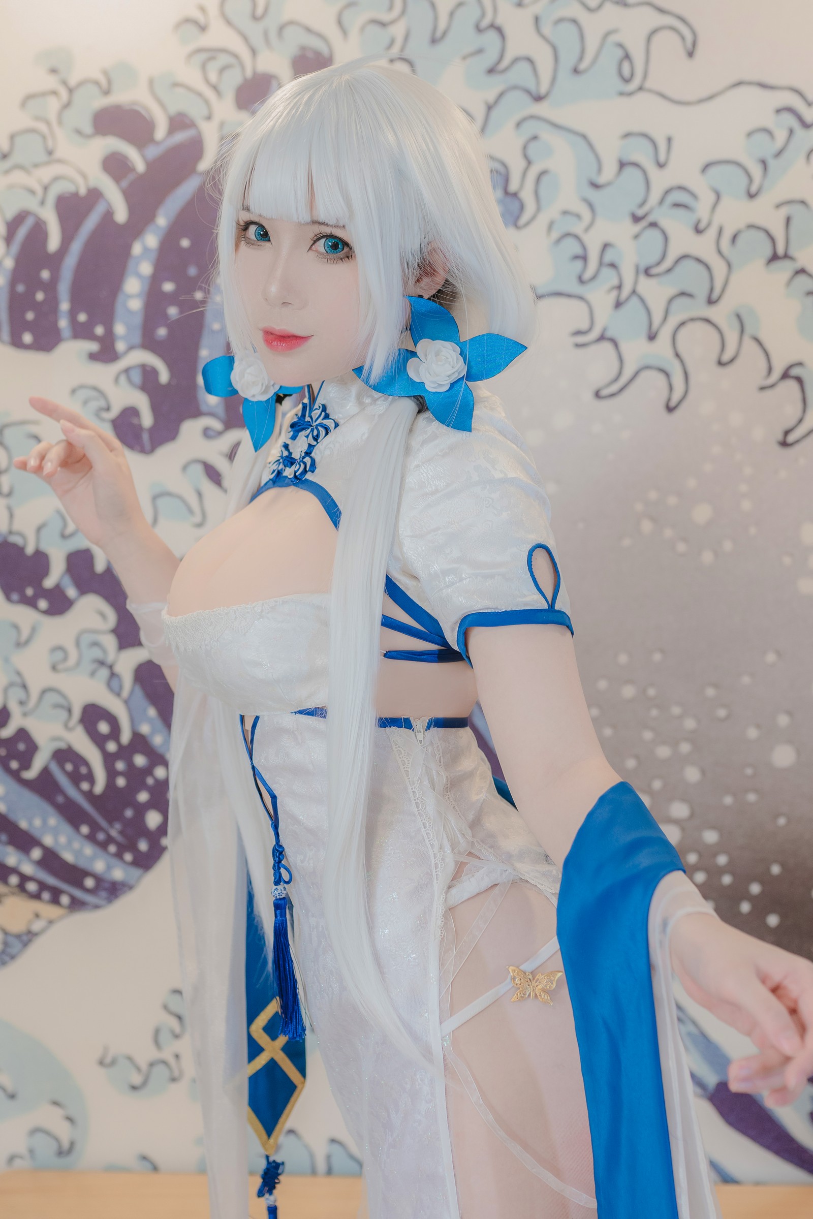 羊大真人 – 钟情春日 Cosplay 高清写真集（19P-181.8MB）清新治愈风插图3