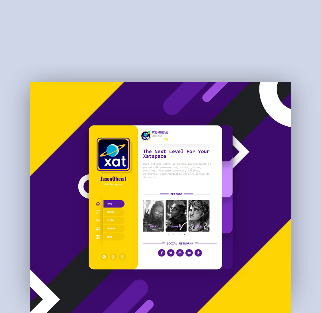 Floating Yellow Purple