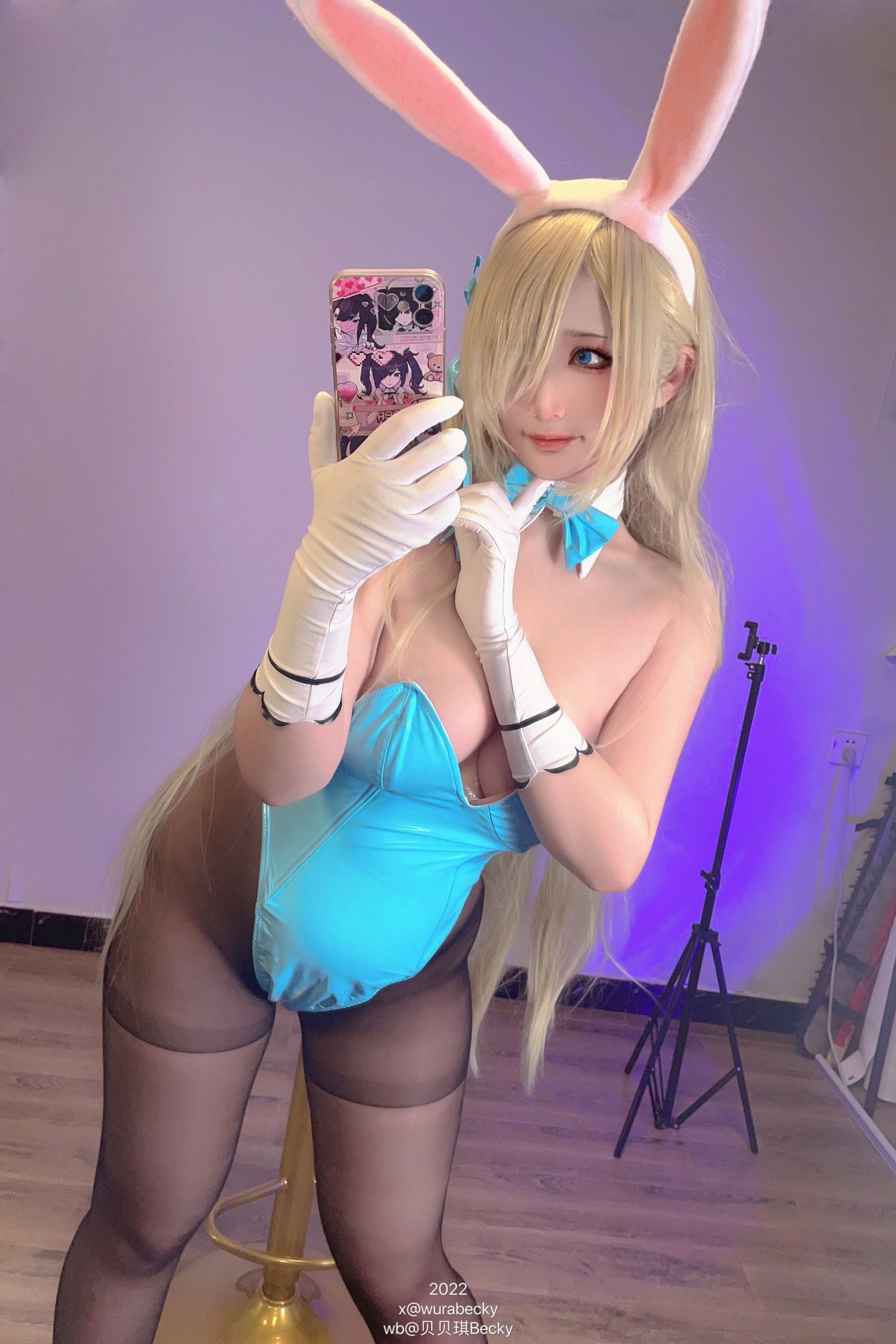 贝贝琪 Becky 明日奈 Cosplay 写真＋视频合集（34P｜2V｜183MB）插图2