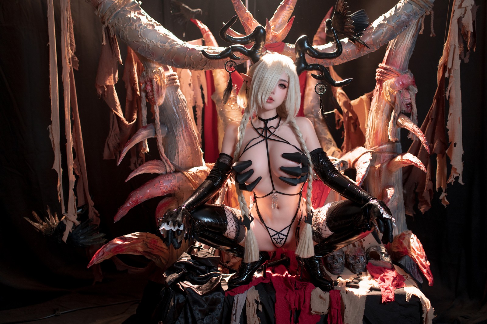 Bangni邦尼 – 碧蓝航线 尾张 Cosplay 高清写真集（81P-8V-1.45GB）插图2