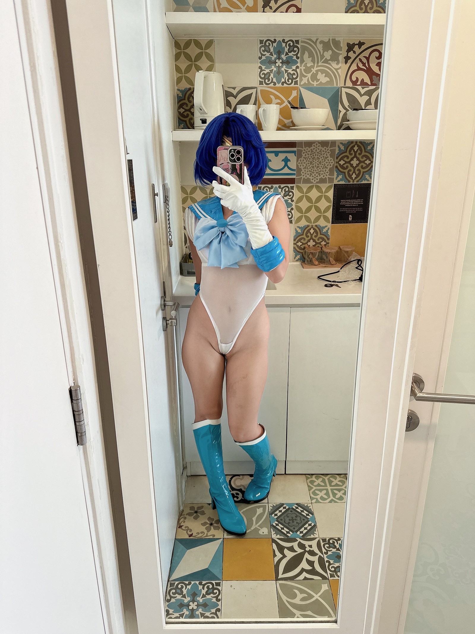 Puy Puy – Sailor Mercury 水手水星 Cosplay 写真（288P+10V-2.26GB）美少女战士插图5