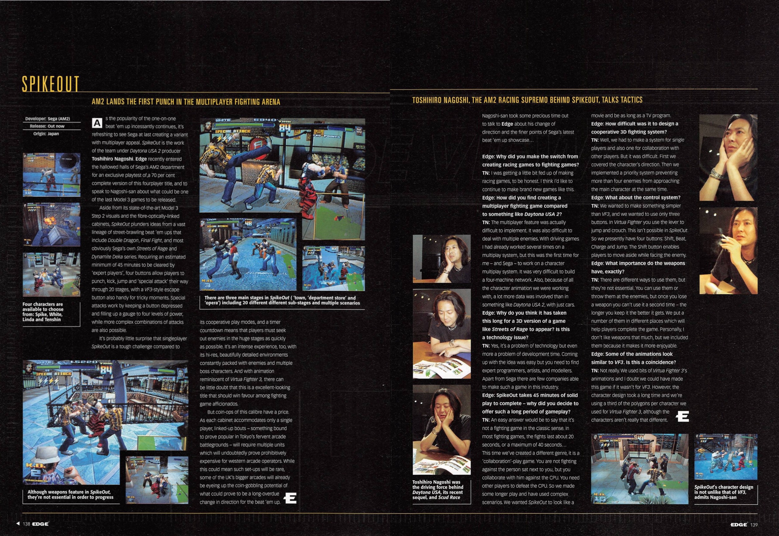 Virtua Fighter 3 is 30 years old and so is Sega's MODEL 3 arcade