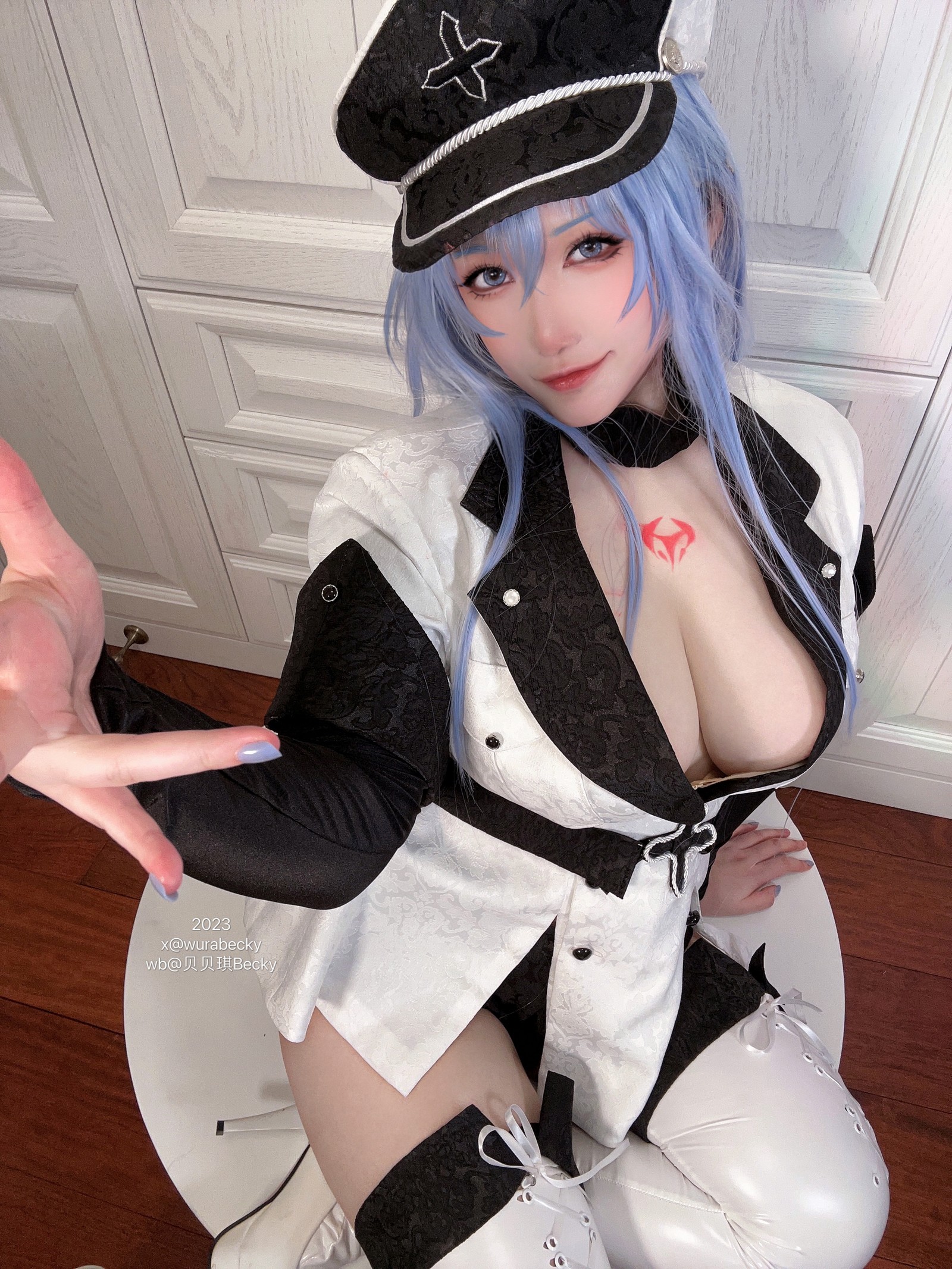 贝贝琪 Becky 艾斯德斯 Cosplay 写真合集｜角色还原高清图集（40P｜258MB）插图4