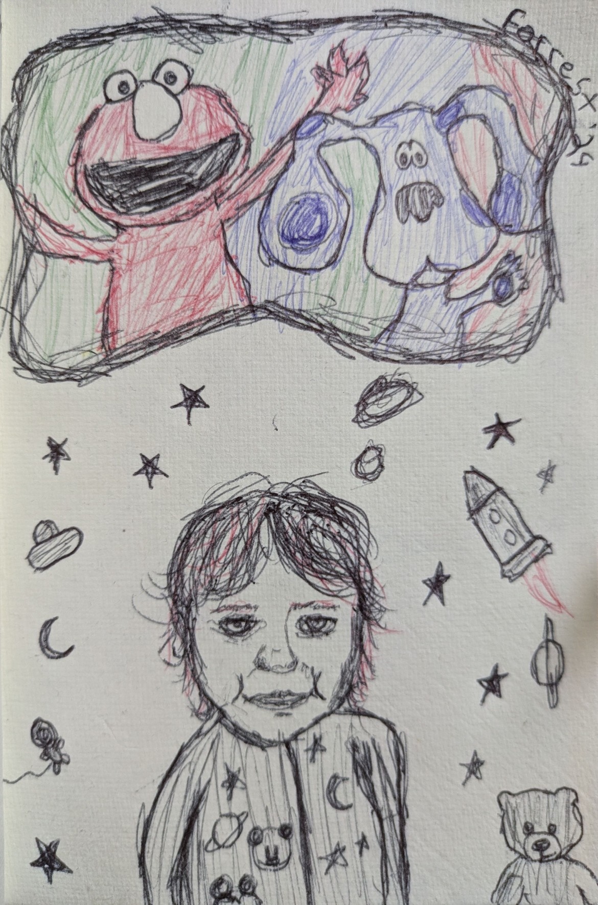 portrait of a small child