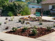 Rock Garden & Mulch Bed