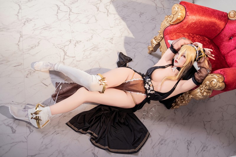 切切Celia 冤仇 Avenger Cosplay Azur Lane 写真 38P插图2