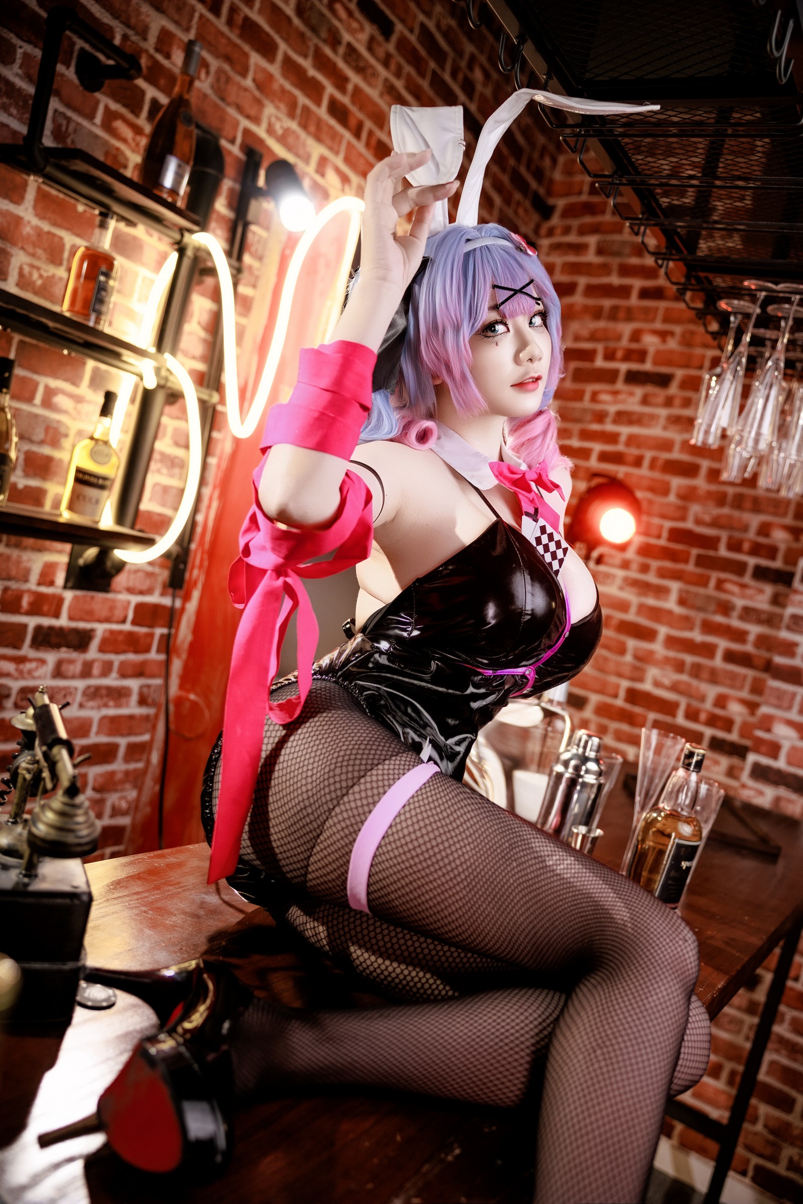 阿雪雪写真初音未来兔子洞Cosplay（105P+1V / 1.63G）VOCALOID主题写真插图4