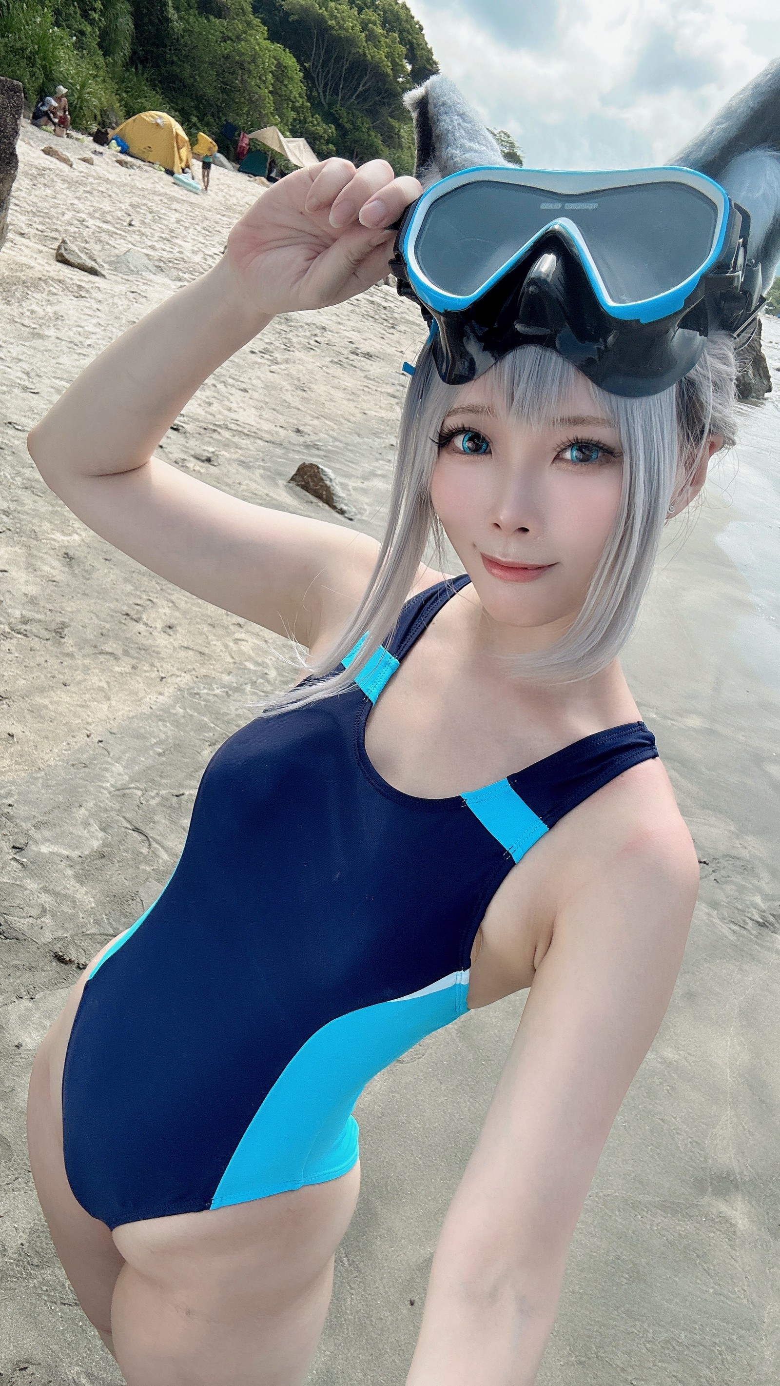 Maou Mo – Shiroko Cos 写真高清合集（23P-91.1M）蔚蓝档案人气角色插图9