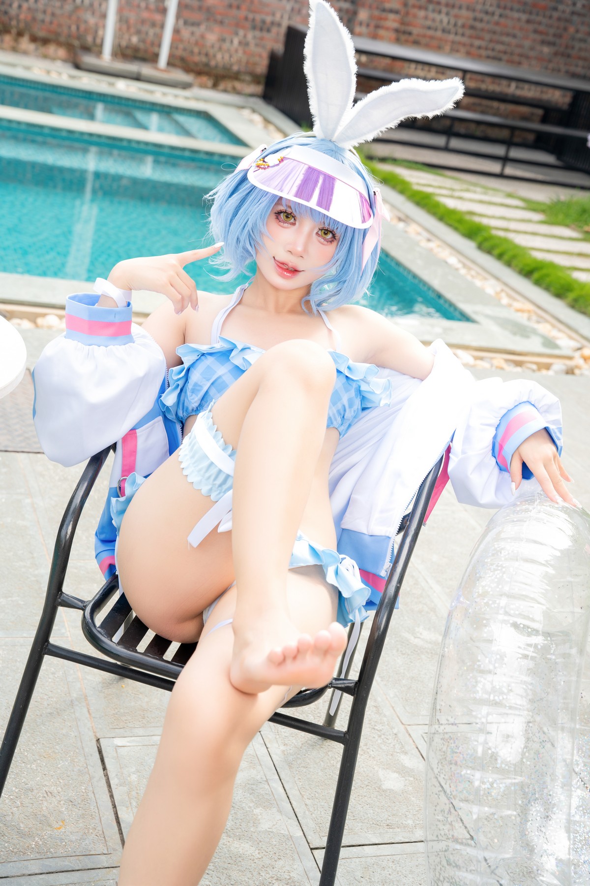 PoppaChan Pekora Summer Cosplay (Hololive) – 88 Photos 12 Videos 1.13GB插图4