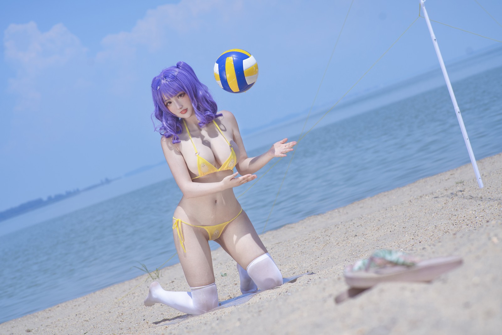 刺青Poi 沙滩排球 Cosplay｜夏日主题 写真合集（含隼隼子）【40P｜667.8MB】插图2
