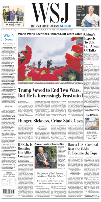 The Wall Street Journal Weekend May 10.11.2025