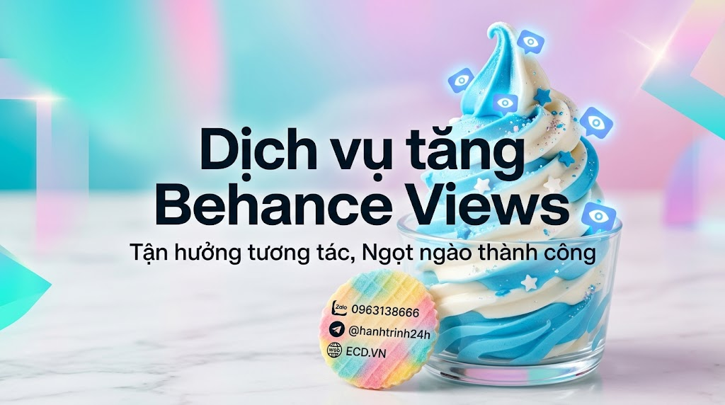 tăng behance views rẻ