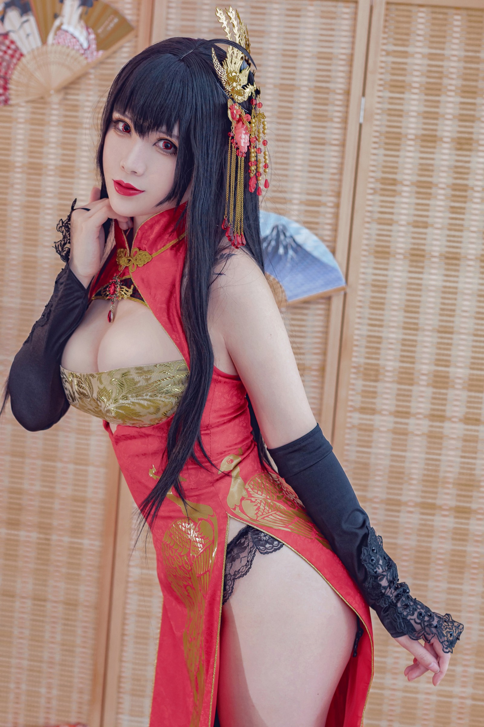 羊大真人 – 大凤 凤鸣春晓 Cosplay 高清写真集（23P-318.8MB）碧蓝航线插图3