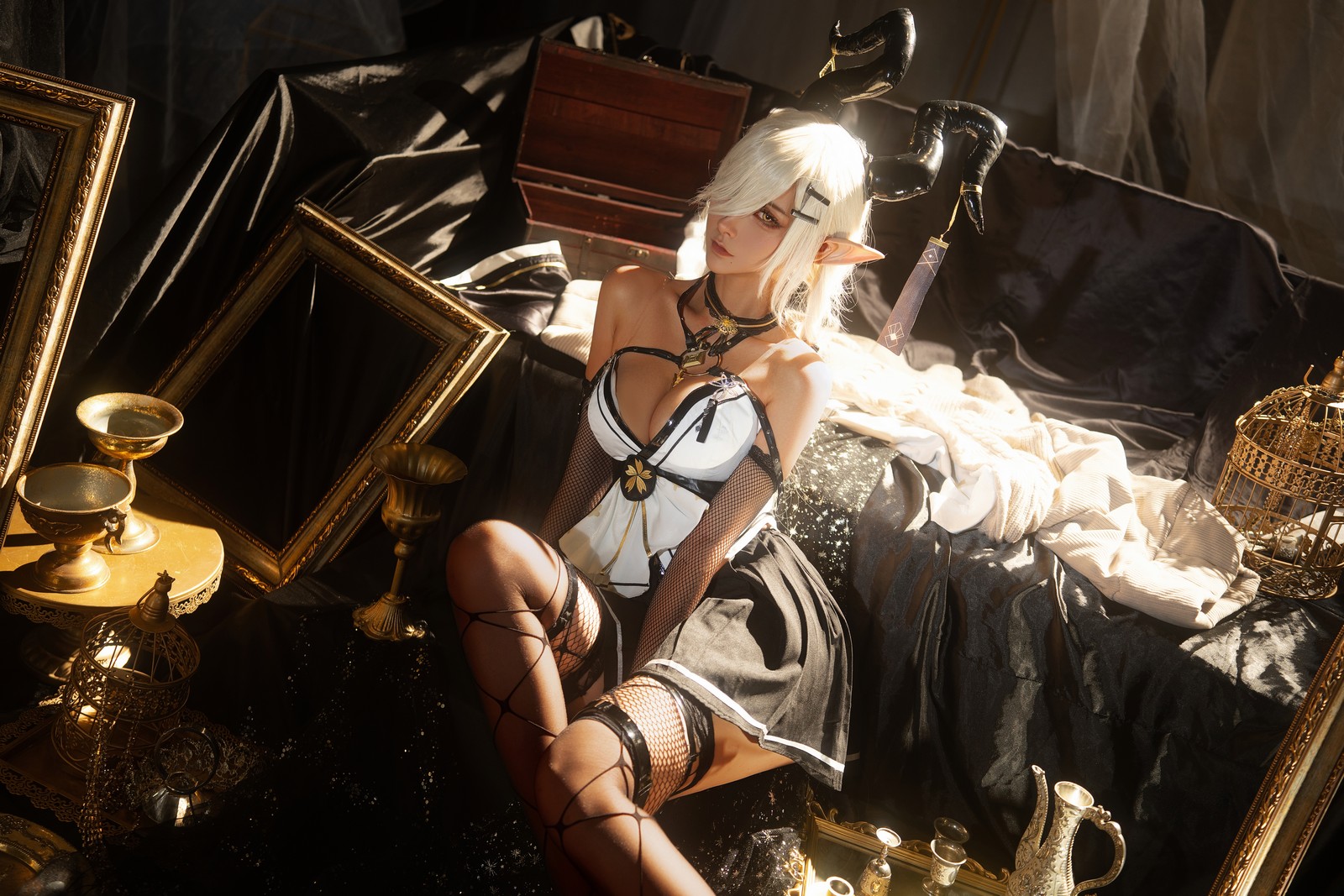 Seya-狮砸 – 碧蓝航线 尾张魔王 Cos 高清写真（12P-156MB）插图3