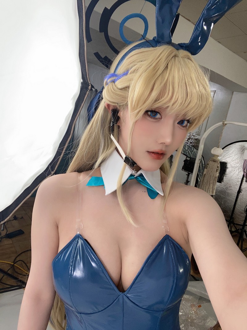 切切Celia Toki Bunny 兔女郎 Cosplay 写真图集 42P插图6