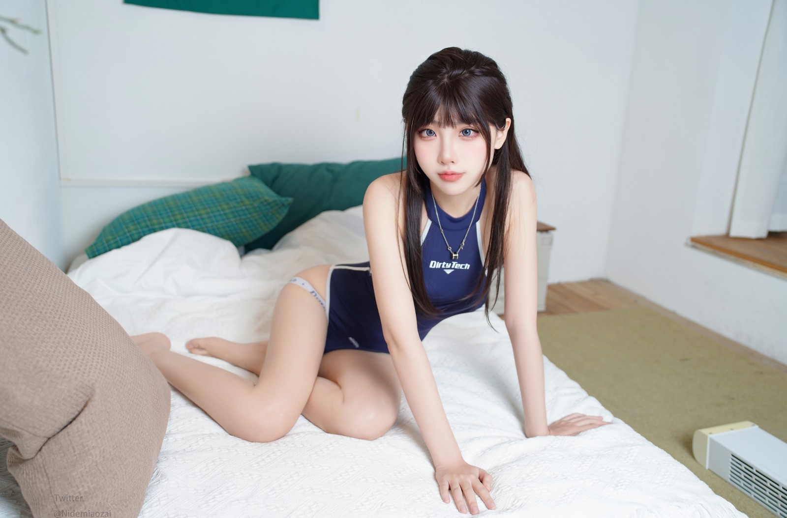 Demon 喵崽｜泳装主题 新人水泳部 Cosplay 写真合集 高清图集插图1