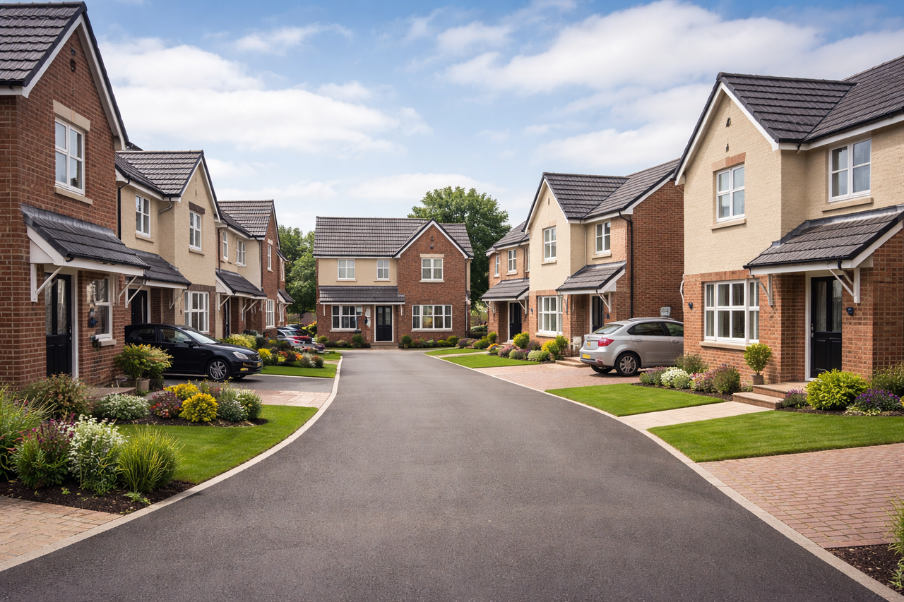 Modern UK housing