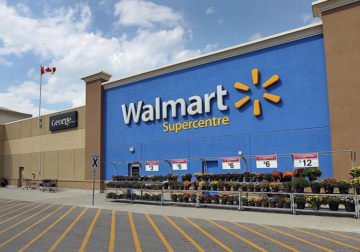 Bright and clean interior of a large retail superstore.